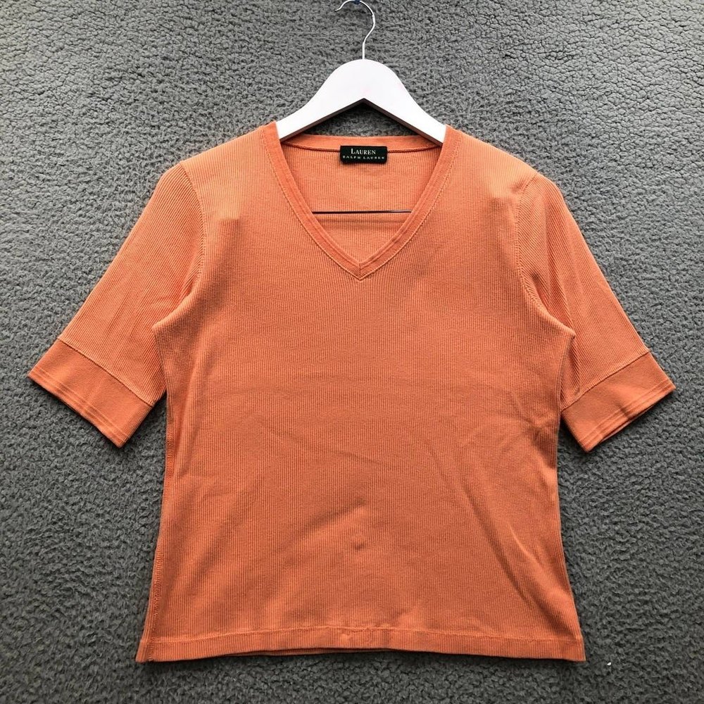 Thermal Shirt Womens Size M Short Sleeve